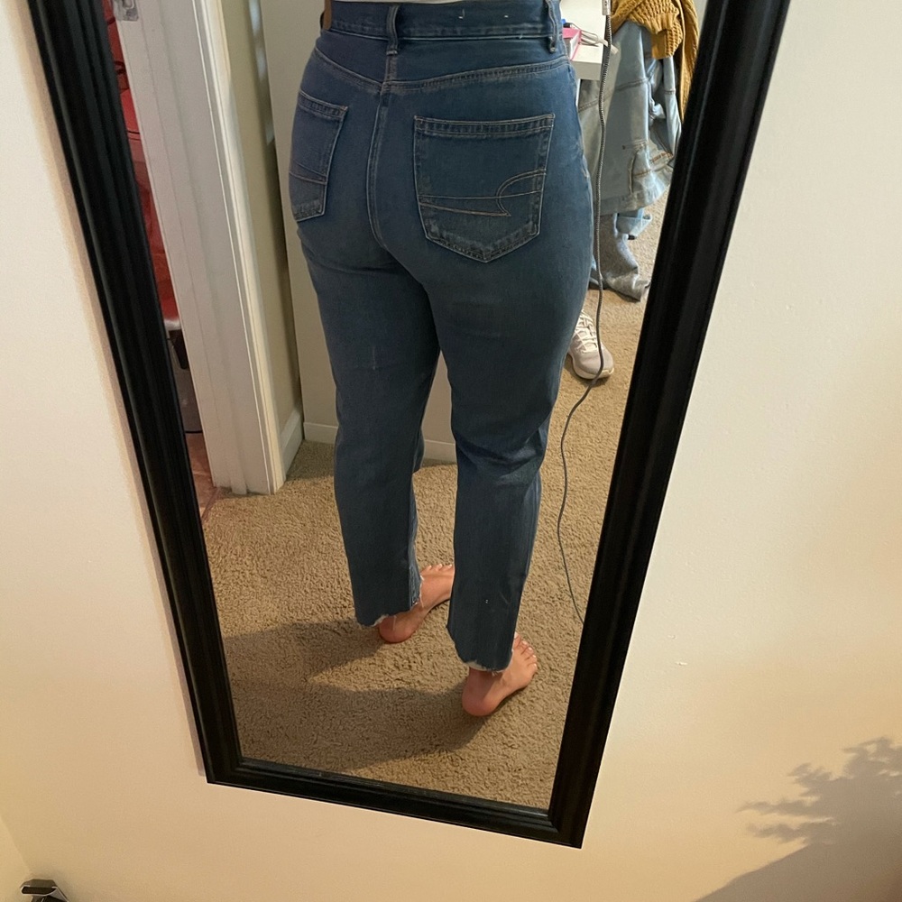 American Eagle mom jeans